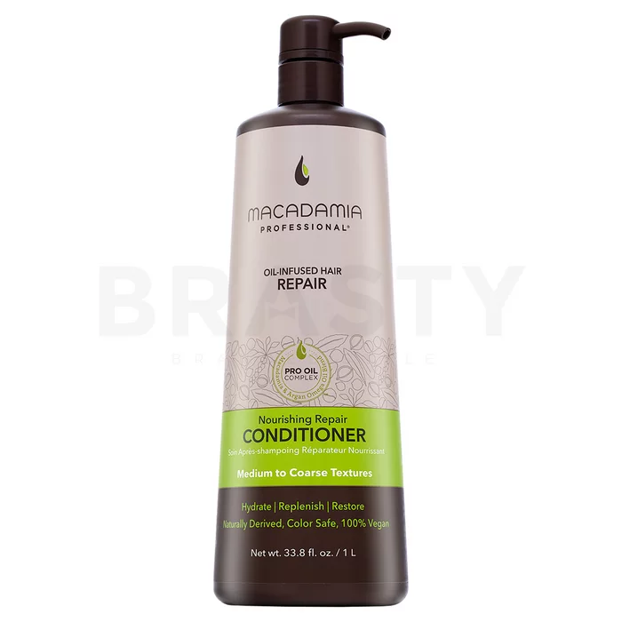 Macadamia Professional Nourishing Repair Conditioner Voedende conditioner voor hydraterend haar 1000 ml