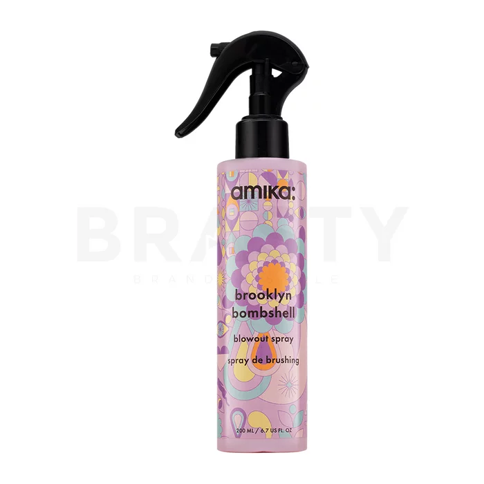 Amika Brooklyn Bombshell Blowout Spray stylingový sprej pro tepelnou úpravu vlasů 200 ml