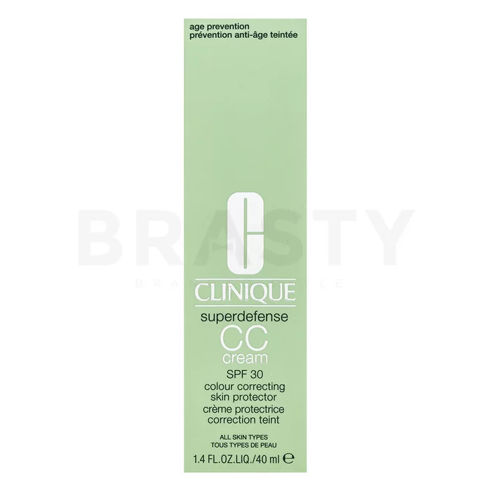 Clinique Superdefense CC SPF 30 Colour Correcting Skin Protection Medium CC krém s hydratačním účinkem 40 ml