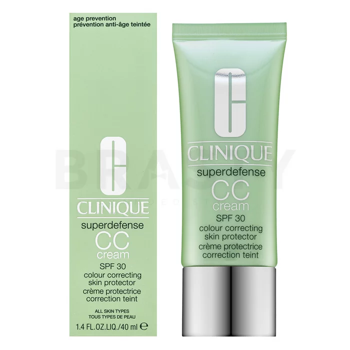 Clinique Superdefense CC SPF 30 Colour Correcting Skin Protection Medium CC krém s hydratačním účinkem 40 ml