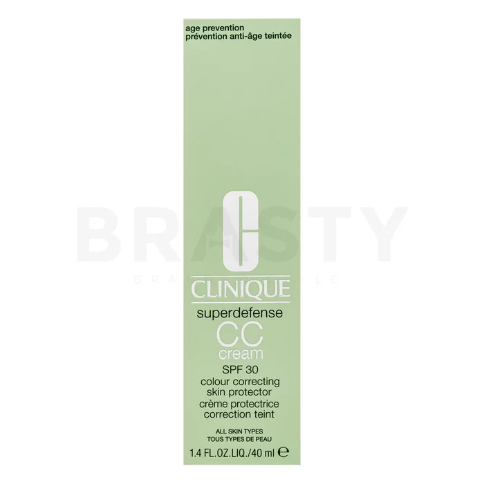 Clinique Superdefense CC SPF 30 Colour Correcting Skin Protection Light krem CC o działaniu nawilżającym 40 ml