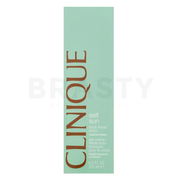 Clinique Self Sun Body Tinted Lotion Medium Deep samoopalovací krém s hydratačním účinkem 125 ml
