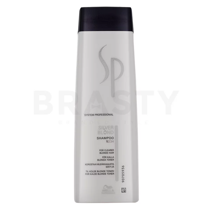 Wella Professionals SP Silver Blond Shampoo Shampoo für platinblondes und graues Haar 250 ml