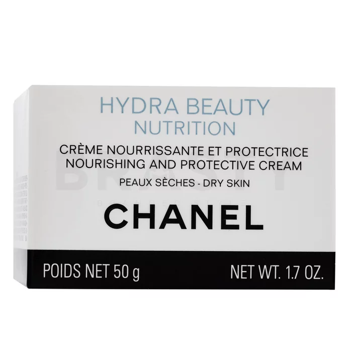 Chanel Hydra Beauty Nutrition Crème hydratační krém pro velmi suchou a citlivou pleť 50 g