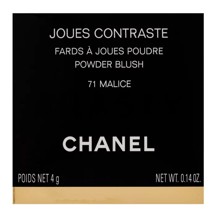 Chanel Joues Contraste Powder Blush poeder blush voor een uniforme en stralende teint 71 Malice 4 g