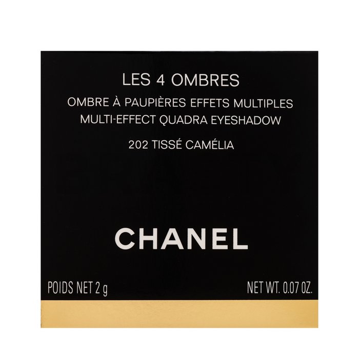 Chanel Les 4 Ombres 202 Tisse Camelia 2 G