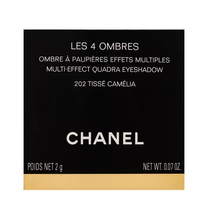 Chanel Les 4 Ombres Eyeshadow oční stíny 202 Tisse Camelia 2 g