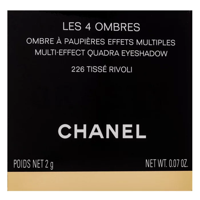 Chanel Les 4 Ombres Eyeshadow oční stíny 226 Tisse Rivoli 2 g