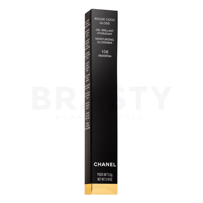 Chanel Rouge Coco Gloss lipgloss met hydraterend effect 106 Amarena 5,5 g
