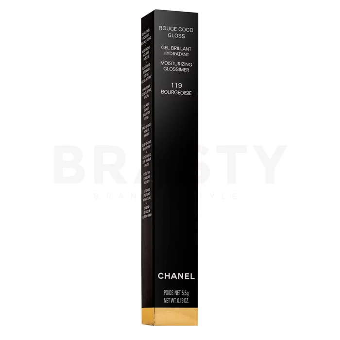 Chanel Rouge Coco Gloss lipgloss met hydraterend effect 119 Bourgeoisie 5,5 g