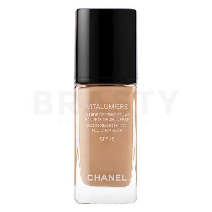 Chanel Vitalumiere Fluid Makeup make-up voor een uniforme en stralende teint 40 Beige 30 ml