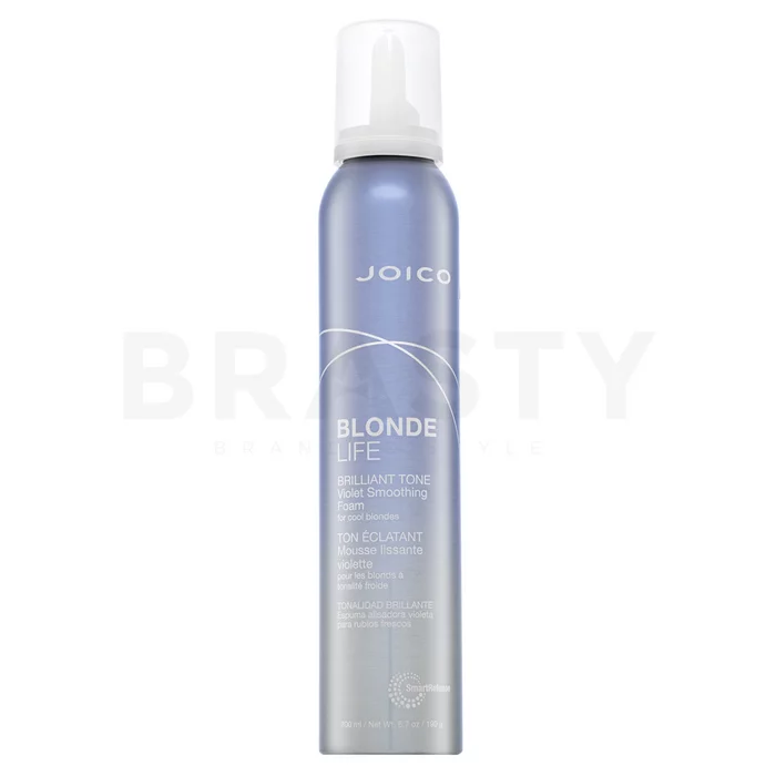 Joico Blonde Life Brilliant Tone Violet Brightening Foam pěnový kondicionér pro blond vlasy 200 ml