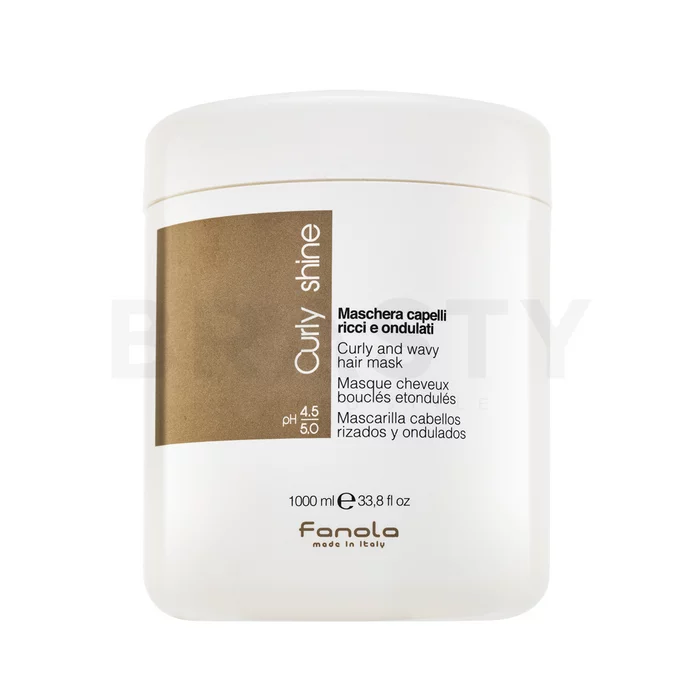 Fanola Curly Shine Mask hranjiva maska za valovitu i kovrčavu kosu 1000 ml