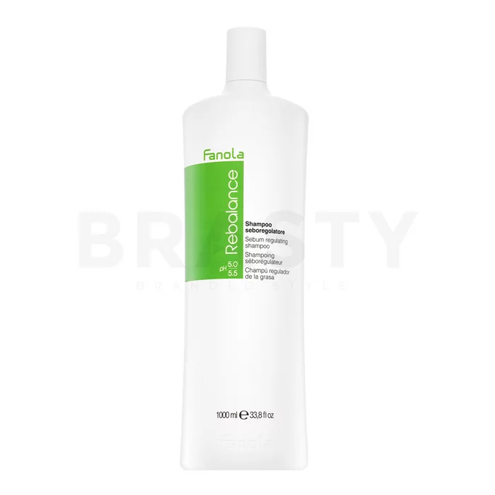 Fanola Rebalance Sebum Regulating Shampoo čisticí šampon pro mastné vlasy 1000 ml