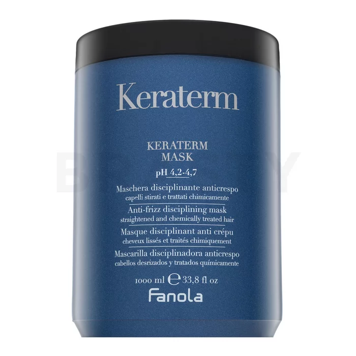 Fanola Keraterm Mask uhlazující maska pro nepoddajné vlasy 1000 ml
