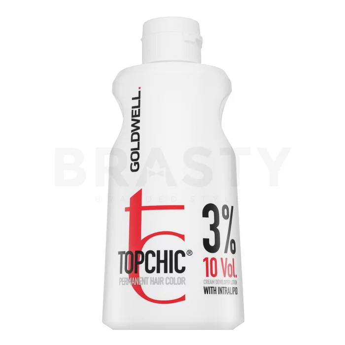 Goldwell Topchic Lotion 3% / 10 Vol. vyvíjecí emulze pro všechny typy vlasů 1000 ml