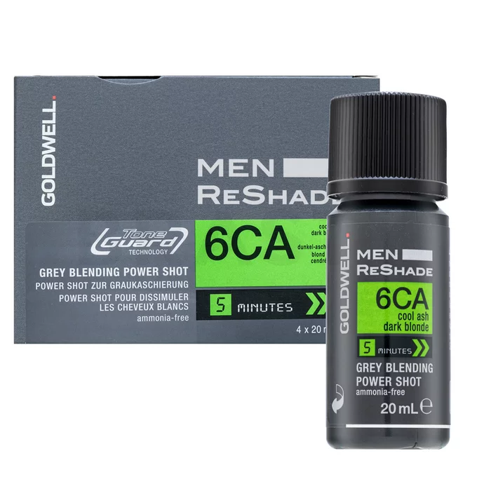 Goldwell Men ReShade 6CA Power Shot boja za kosu 4 x 20 ml