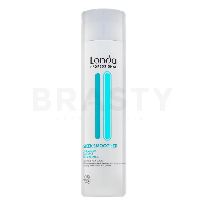 Londa Professional Sleek Smoother Shampoo uhlazující šampon pro hrubé a nepoddajné vlasy 250 ml