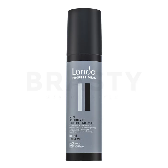 Londa Professional Men Solidify It Extreme Hold Gel gel na vlasy pro extra silnou fixaci 100 ml