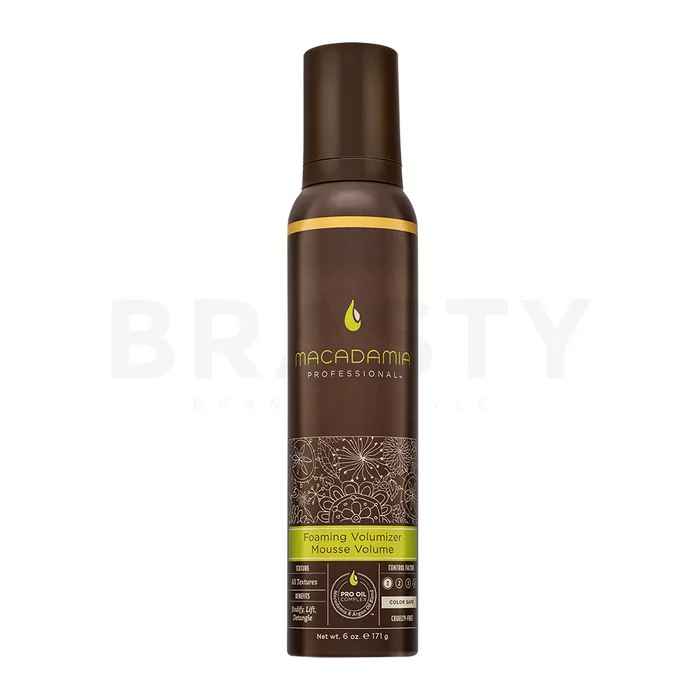 Macadamia Foaming Volumizer mousse for hair volume 180 ml