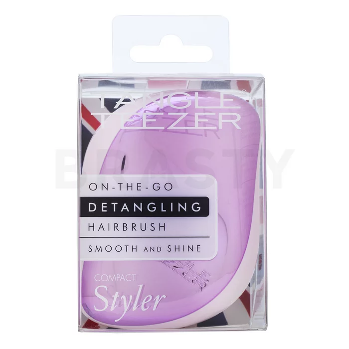 Tangle Teezer Compact Styler kartáč na vlasy pro snadné rozčesávání vlasů Lilac Gleam