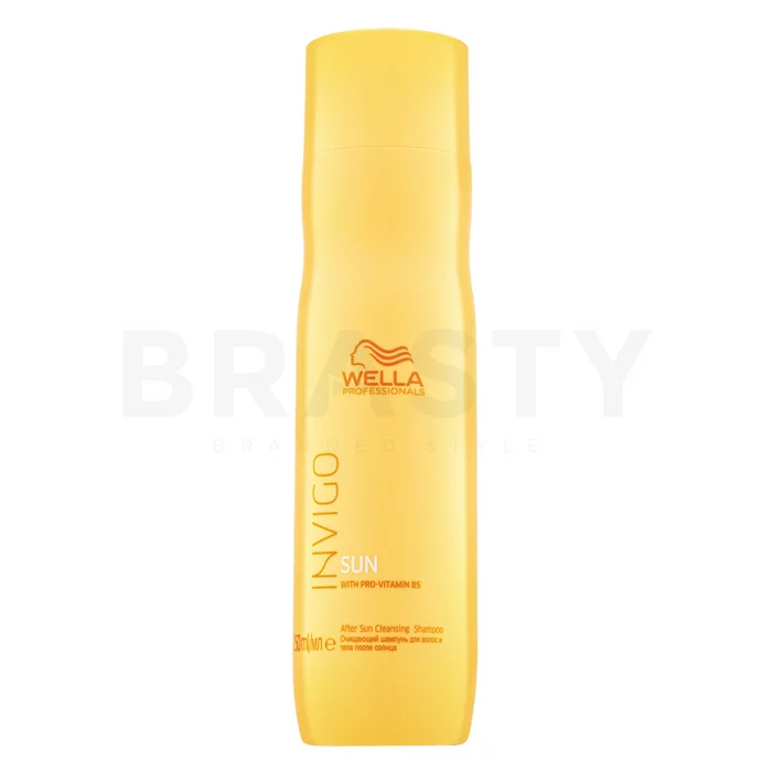 Wella Professionals Invigo Sun After Sun Cleansing Shampoo vyživující šampon pro vlasy namáhané sluncem 250 ml