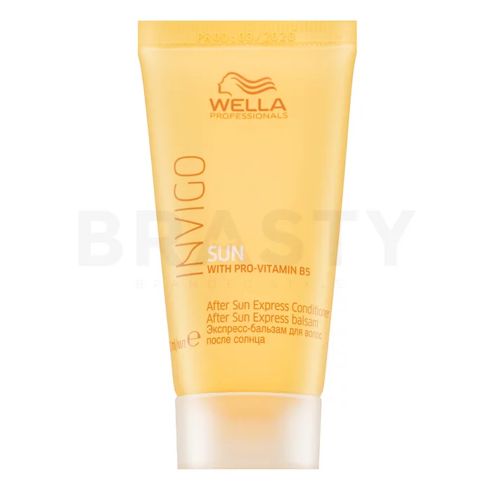 Wella Professionals Invigo Sun After Sun Express Conditioner posilující kondicionér pro vlasy namáhané sluncem 30 ml