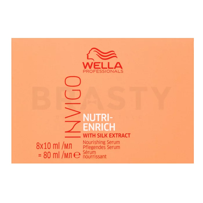 Wella Professionals Invigo Nutri-Enrich Nourishing Serum versterking van de zorg voor droog en beschadigd haar 8 x 10 ml