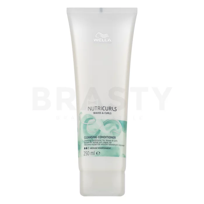 Wella Professionals Nutricurls Waves & Curls Cleansing Conditioner kondicionér pro vlnité a kudrnaté vlasy 250 ml