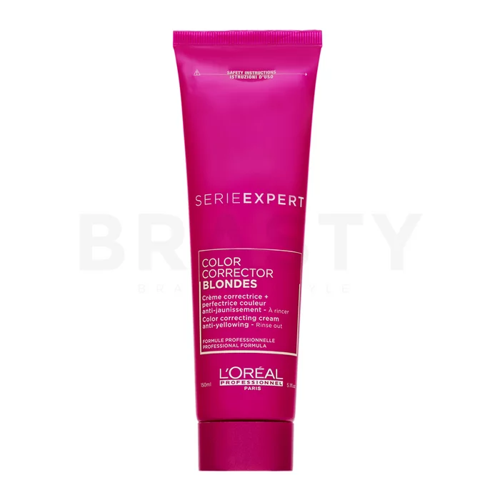 L´Oréal Professionnel Série Expert Color Corrector Blondes Color Correcting Cream korekční krém pro neutralizaci žlutých tónů 150 ml