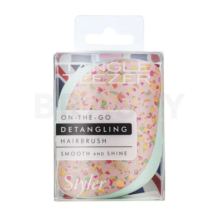 Tangle Teezer Compact Styler kartáč na vlasy pro snadné rozčesávání vlasů Terazzo Effect