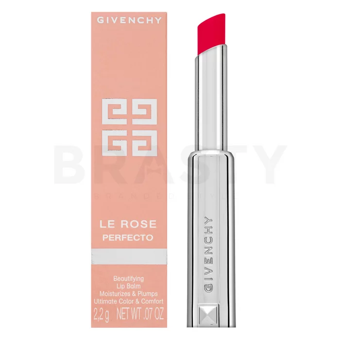 Givenchy Le Rose Perfecto vyživující rtěnka N. 202 Fearless Pink 2,2 g