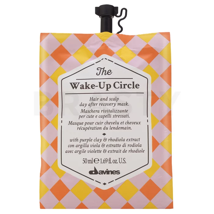 Davines The Wake Up Circle učvršćujuća maska za opterećenu i osjetljivu kosu 6 x 50 ml