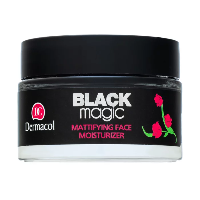 Dermacol Black Magic Mattifying Face Moisturizer zmatňující pleťový gel s hydratačním účinkem 50 ml