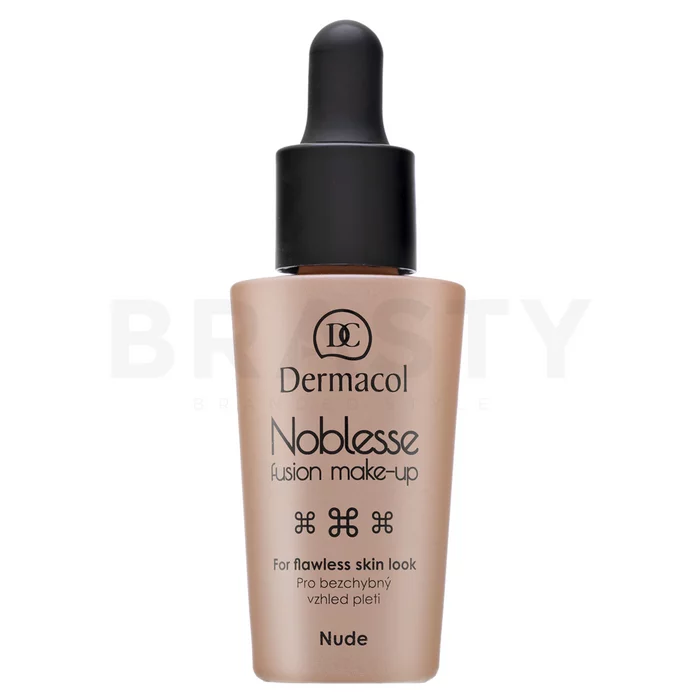 Dermacol Noblesse Fusion Make-Up vloeibare make-up voor een uniforme en stralende teint 02 Nude 25 ml
