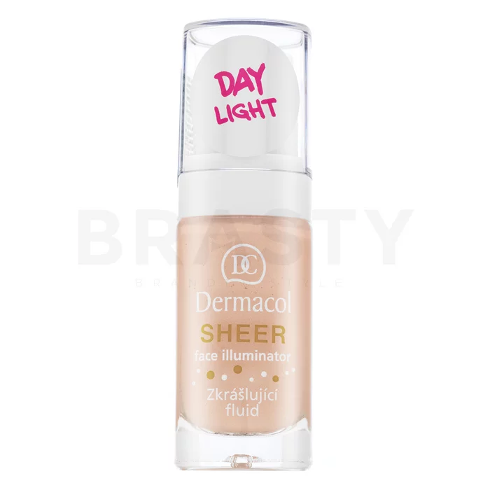 Dermacol Sheer Face Illuminator zkrášlující fluid pro sjednocenou a rozjasněnou pleť Day Light 15 ml