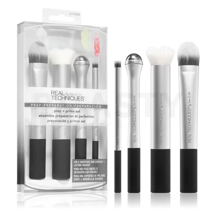Real Techniques Prep and Prime Makeup Brush Set borstelset