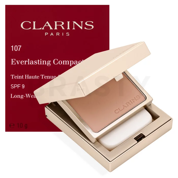 Clarins Everlasting Compact Foundation pudrový make-up 107 Beige 10 g