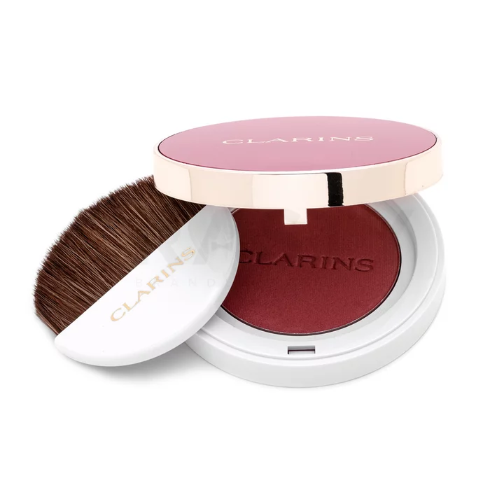 Clarins Joli Blush pudrová tvářenka 04 Cheeky Purple 5 g