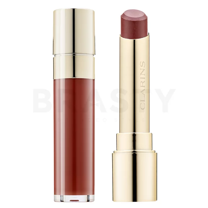 Clarins Joli Rouge Lacquer vyživující rtěnka 757L Nude Brick 3,5 g