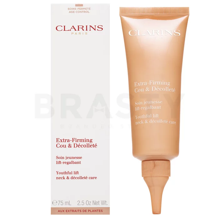 Clarins Extra-Firming Neck & Décolleté Cream liftingový krém na krk a dekolt proti vráskám 75 ml