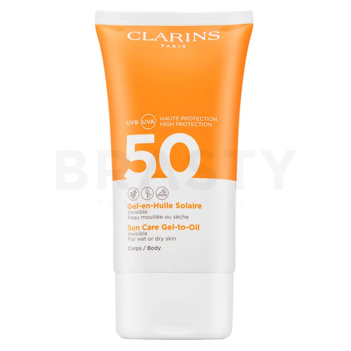 Clarins Sun Care Gel-to-Oil SPF50 krém na opalování 150 ml