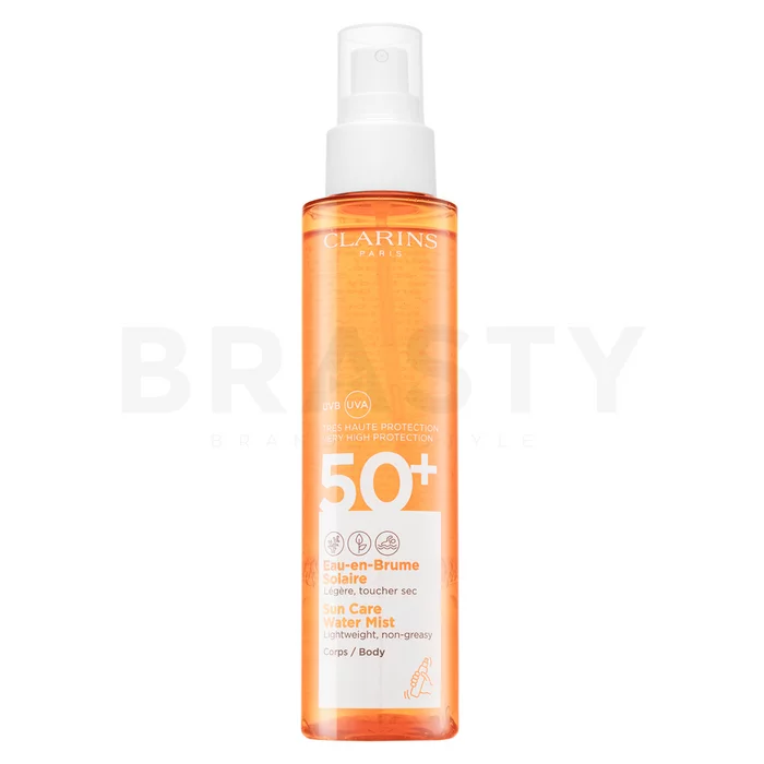 Clarins Sun Care Water Mist SPF50 fluid protector și hidratant în spray 150 ml