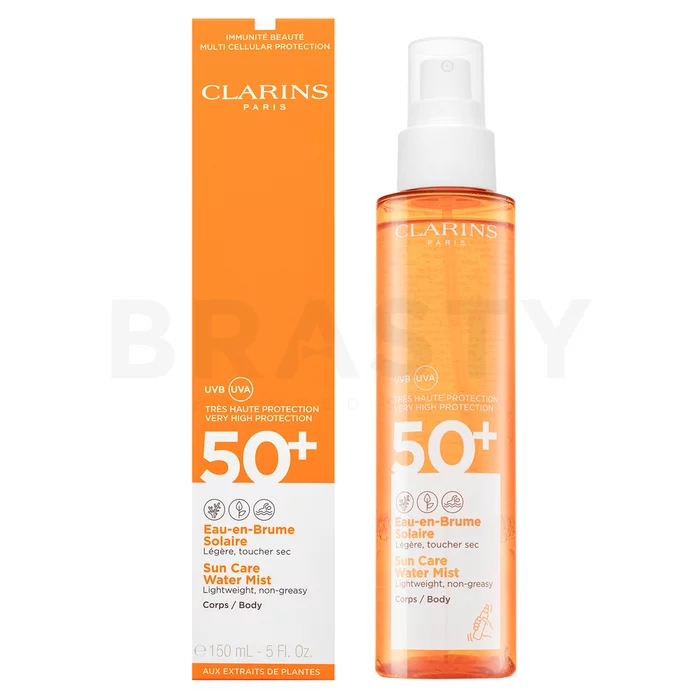Clarins Sun Care Water Mist SPF50 fluid protector și hidratant în spray 150 ml