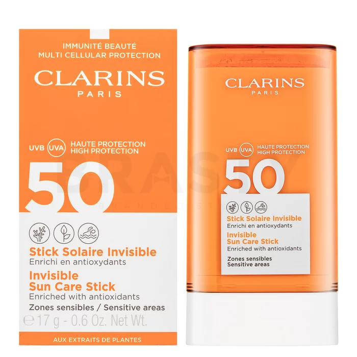 Clarins Sun Care krema za sunčanje Invisible Sun Stick SPF50 17 g