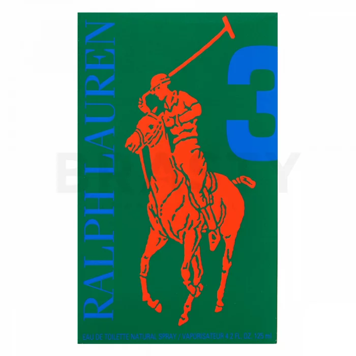 Ralph Lauren Big Pony 3 Green Toaletna voda za moške 125 ml