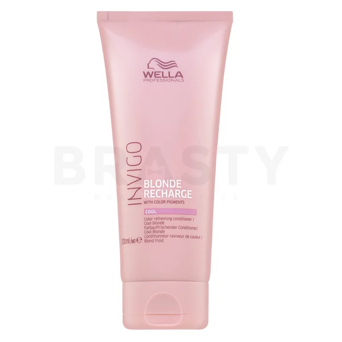 Wella Professionals Invigo Blonde Recharge Cool Color Refreshing Conditioner kondicionér pro oživení barvy studených blond odstínů 200 ml