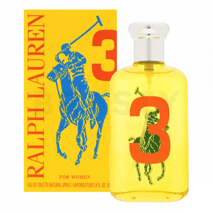 Ralph Lauren Big Pony Woman 3 Yellow Eau de Toilette femei 100 ml