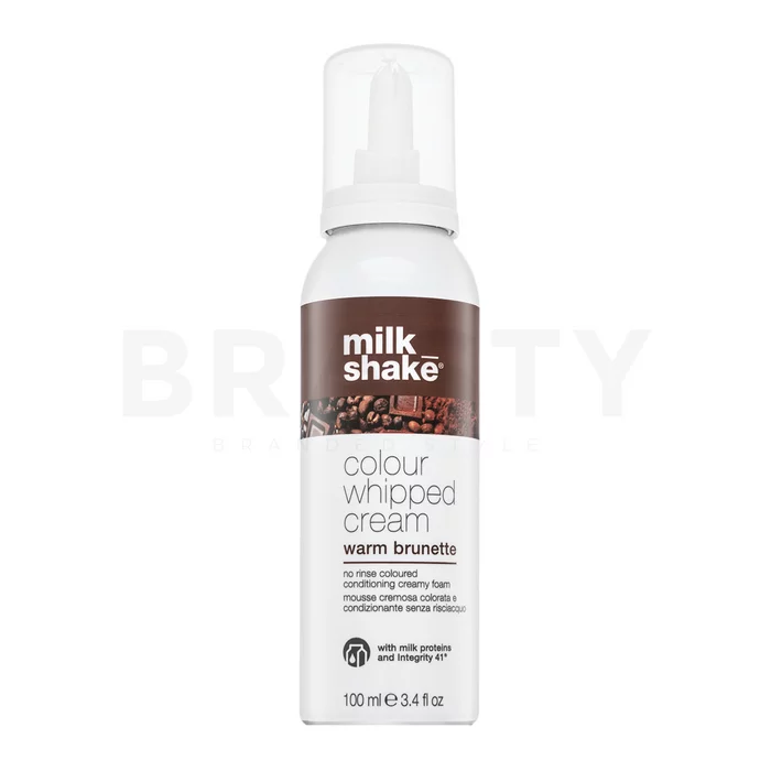 Milk_Shake Colour Whipped Cream tónovací pěna pro oživení barvy Warm Brunette 100 ml