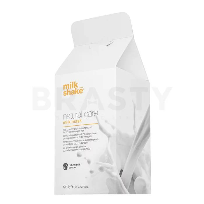 Milk_Shake Natural Care Milk Mask Powder vyživující maska na vlasy - pudr 12 x 15 g